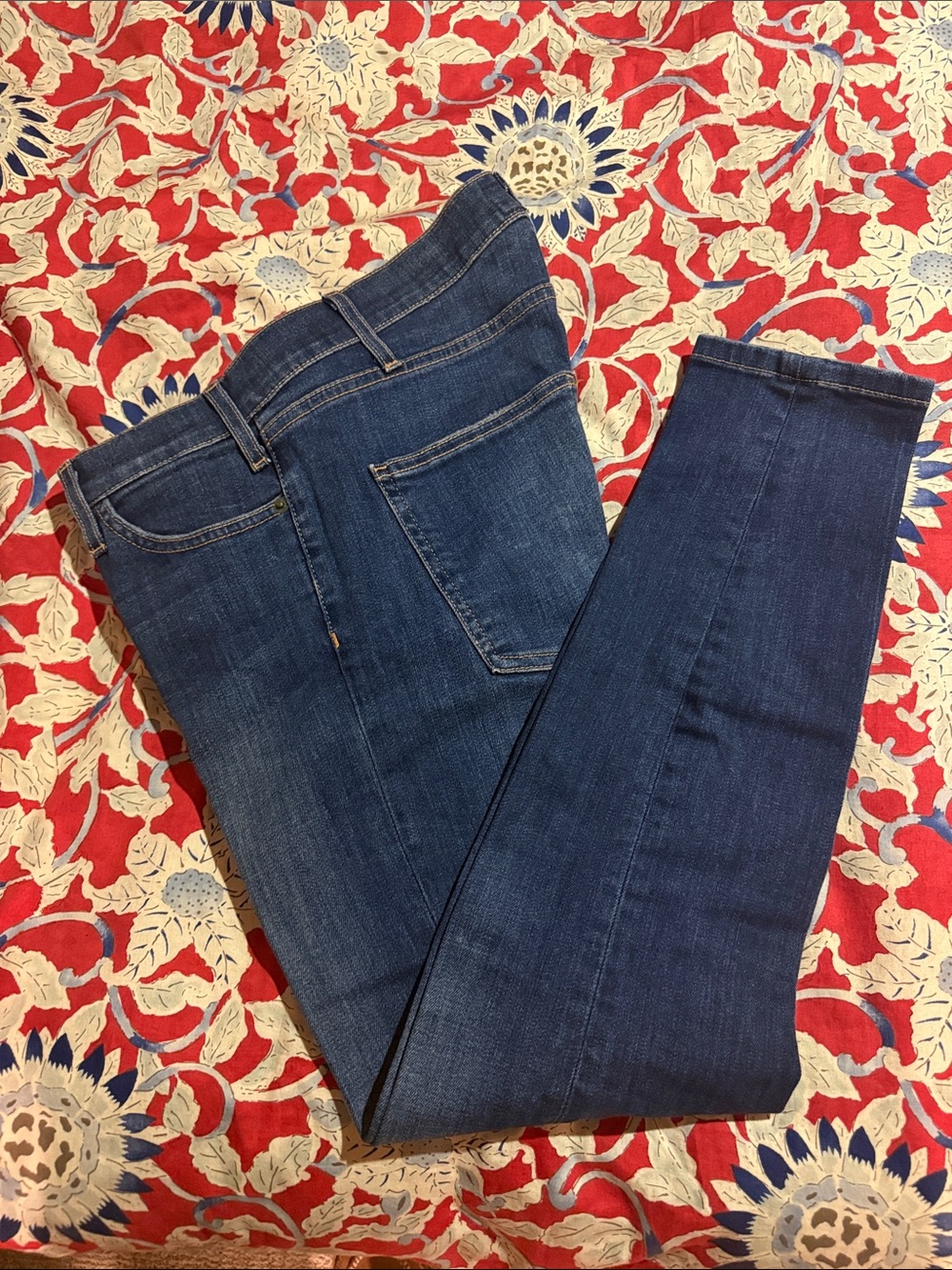 Current/Elliott Women's Dark Blue Skinny Jeans